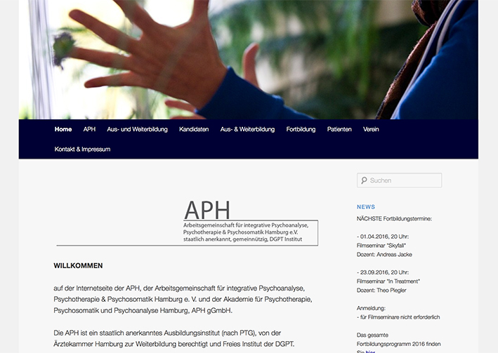 APH | Webseite erstellt mit WordPress