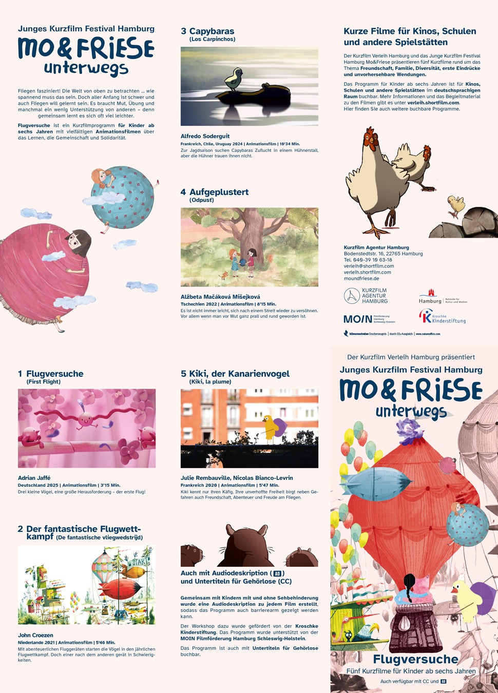 Mo&Friese unterwegs – NEULAND Flyer 2025 | Corporate Design und Illustration
